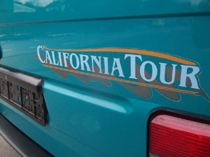 1994 VW T4 Westfalia California Tour Logo Rear